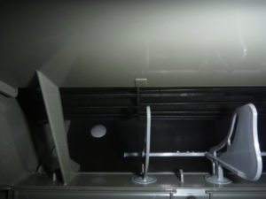 日立RAS-V25Bフィルター自動お掃除機能付きエアコンクリーニング洗浄完了の画像　